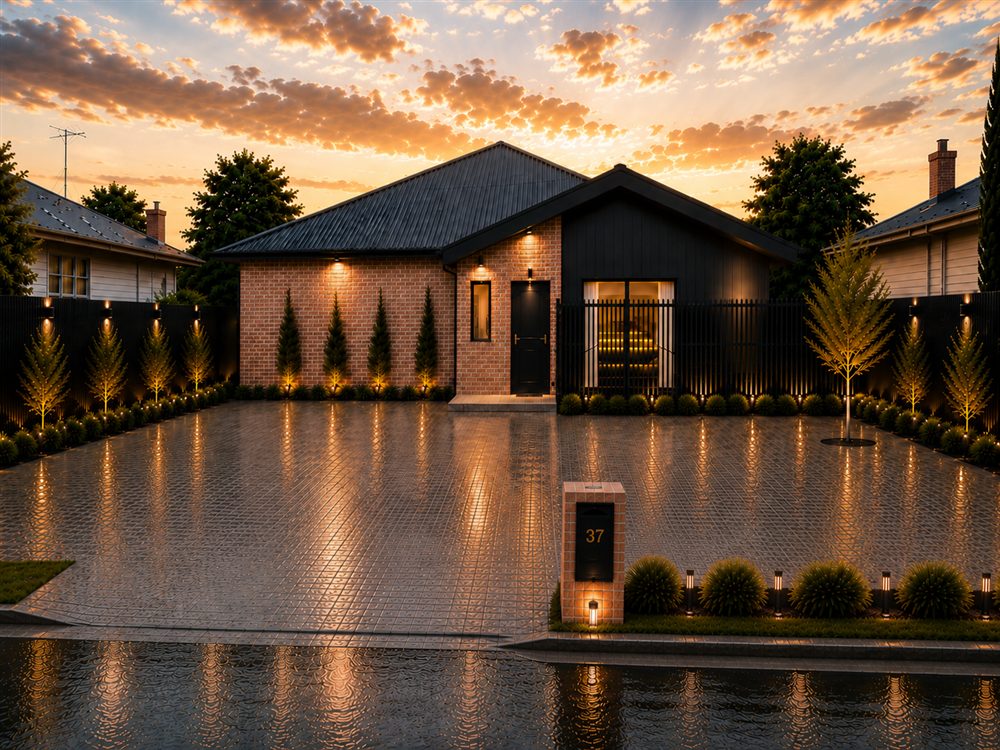 37 Carroll Street — architectural render, Melbourne, Victoria